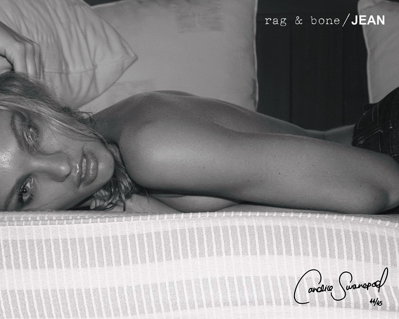 Кэндис Свейнпол (Candice Swanepoel) в рекламной кампании Rag & Bone
